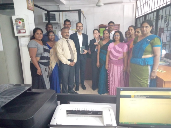 Homagama Polgasovita to oversee the affairs of the Samurdhi Community Primary Bank by the representatives of the Asian Development Bank (2022-11-16)